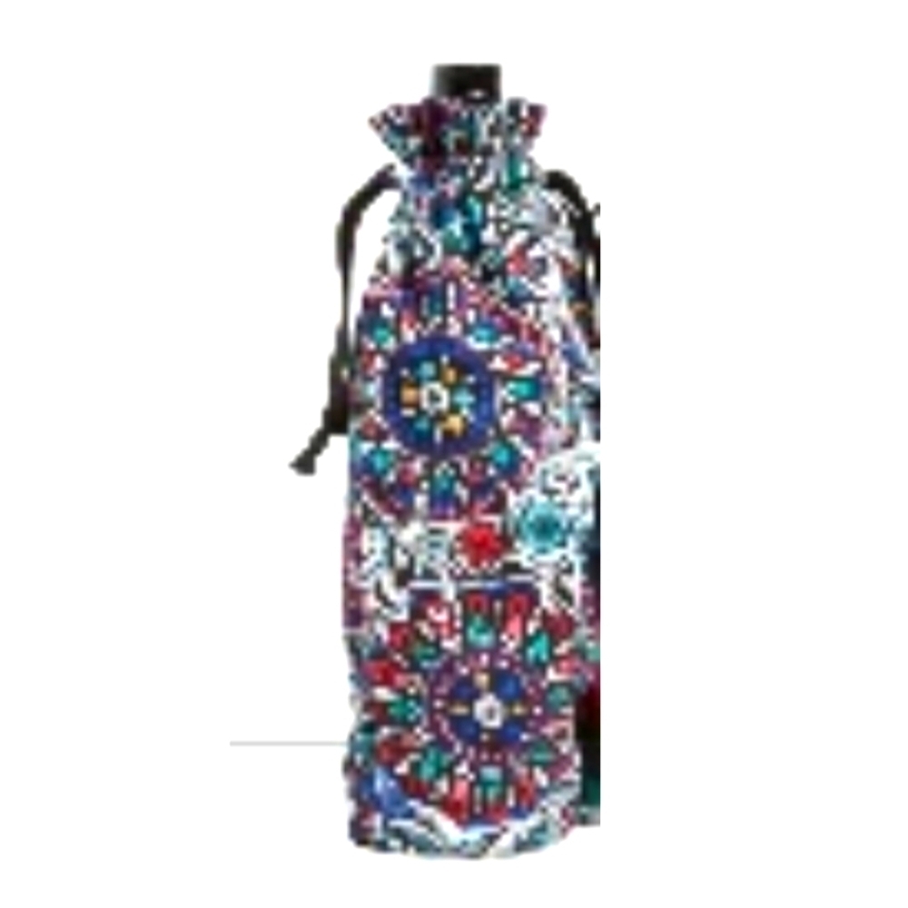 Vera Bradley Wine Bottle Gift Bag NWT